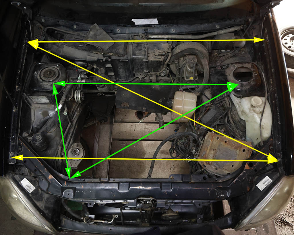 Ремонт лонжеронов